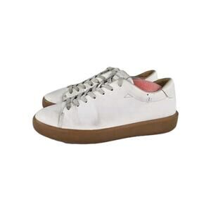 Everlane Men's ReLeather Tennis Shoe US 9 White Low-Top Gum Sole Sneakers